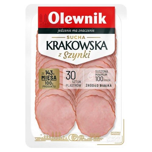 Krakowska sucha z szynki Olewnik 80 g