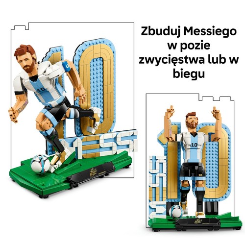 Editions Lionel Messi - piłkarska legenda 43015 LEGO 1 sztuka