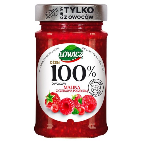 Dżem z malin Łowicz 210 g