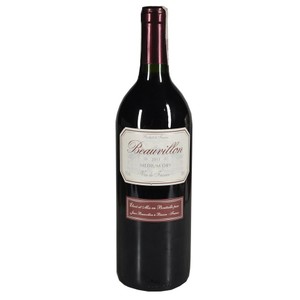 Wino francuskie czerwone półwytrawne alk. 11,0% obj. Beauvillon  1 l