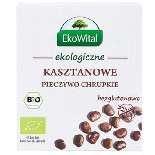 BIO Kasztanowe Pieczywo chrupkie bezglutenowe Eko Wital 100 g