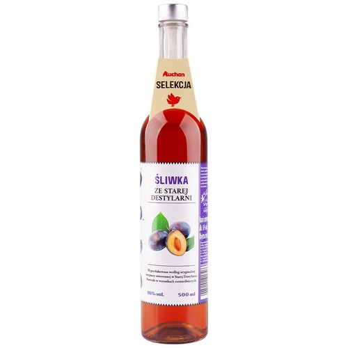 Nalewka Śliwka Ze Starej Destylarni alk. 16,0% obj. Auchan 500 ml
