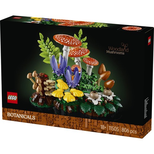 Botanicals Grzyby leśne 11505 LEGO 1 sztuka