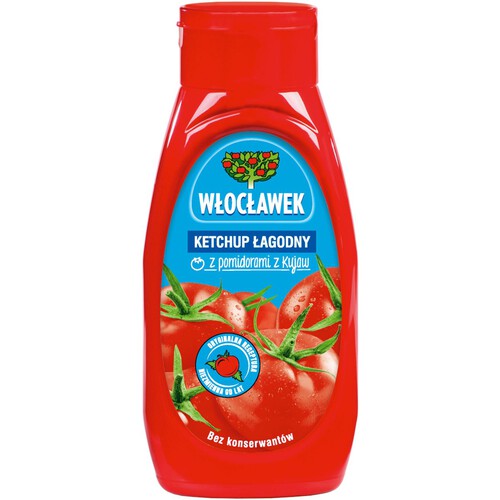 Ketchup łagodny Włocławek 480 g