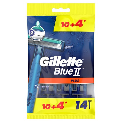 Maszynki do golenia Blue 2 Plus Gillette 14 sztuk