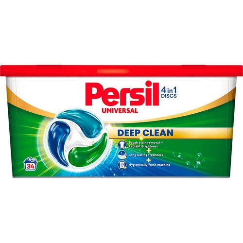 Kapsułki do prania 4 in 1 Deep Clean uniwersalne Persil 34 kapsułki