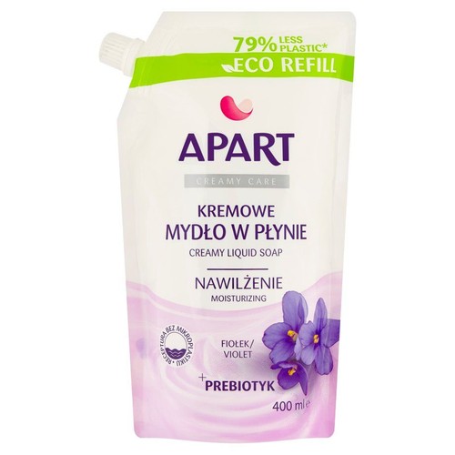 Kremowe mydło w płynie nawilżenie  Apart  400 ml