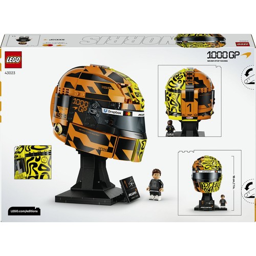 Editions Kask Lando Norris McLaren Mastercard F1® Team 43023 LEGO 1 sztuka