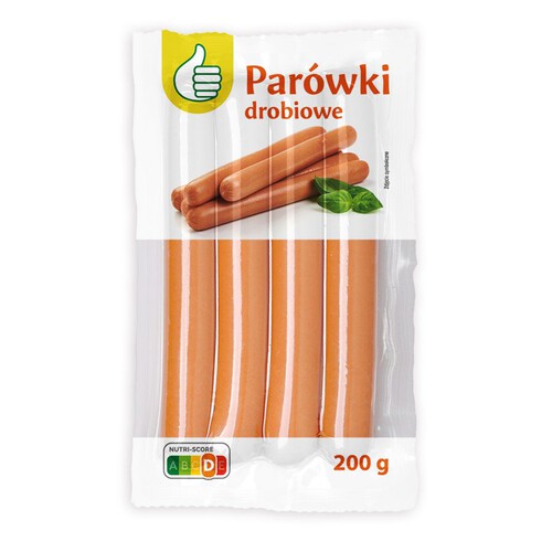 Parówki drobiowe Auchan 200 g