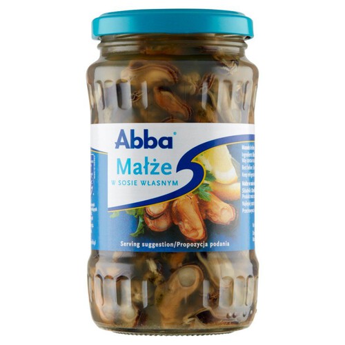 Małże w sosie własnym Abba 330 g 