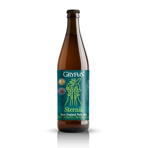 Piwo Pale Ale Sternik New England alk. 4,5% obj. Gryfus 500 ml