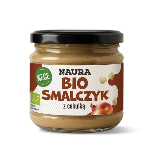 BIO Smalczyk wegański z cebulą   Naura 190 g