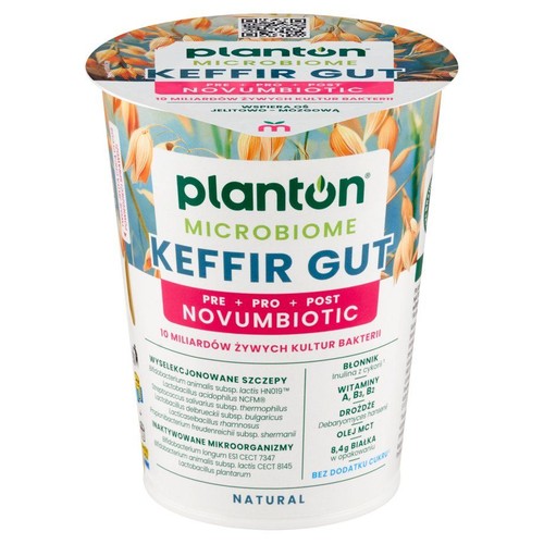 Microbiome Kefir Gut  wegański kefir Planton 400 g