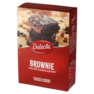 Ciasto Brownie mocno czekoladowe Delecta 550 g