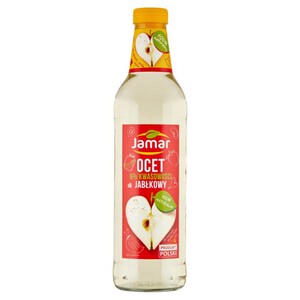 Ocet jabłkowy 6% kwasowości. Ocet winno-jabłkowy Jamar 500 ml