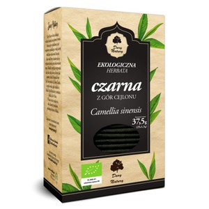 BIO Ekologiczna herbata czarna z gór Cejlonu Dary Natury 25 torebek