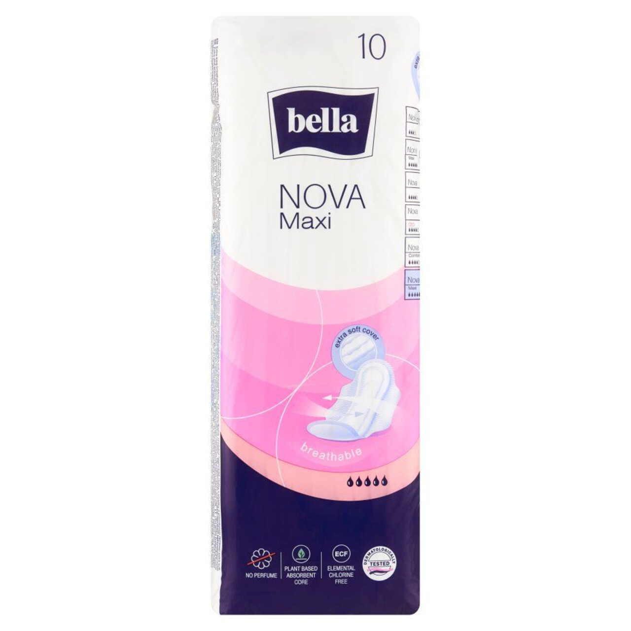 Podpaski higieniczne Nova Maxi Bella 10 sztuk