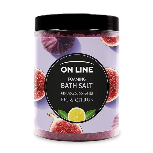 Pieniąca sól do kąpieli Fig & Citrus ON LINE 1.2 kg