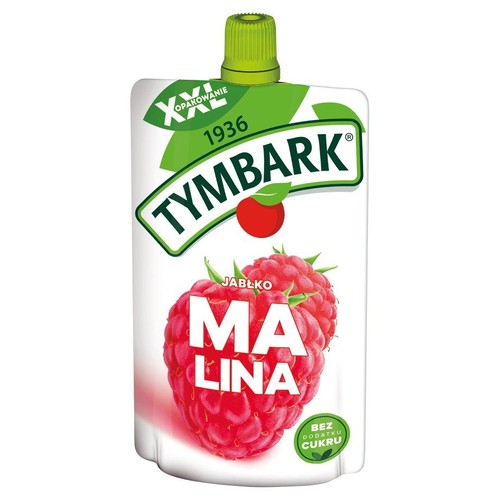 Mus jabłkowo-malinowy bez dodatku cukru  Tymbark 200 g