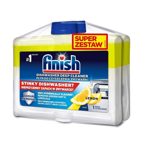 Płyn do czyszczenia zmywarki lemon Finish 500 ml