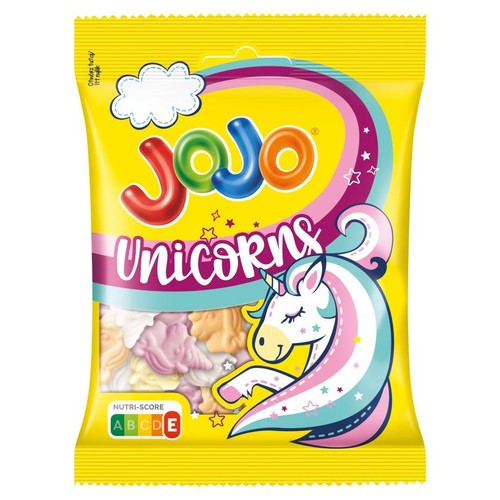 Pianko-żelki o smaku owocowym Unicorns Jojo 80 g