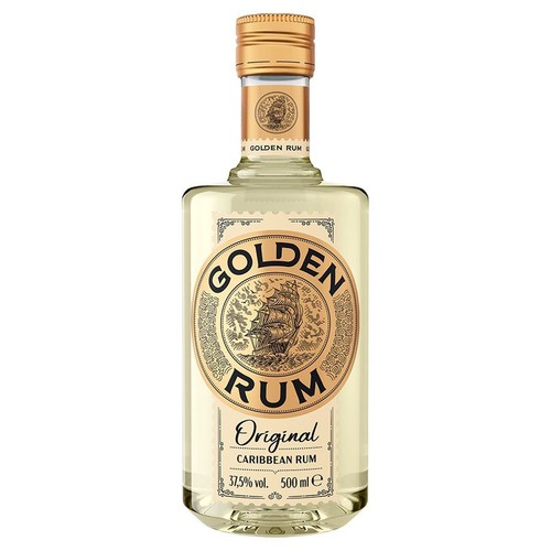 Rum alk.40% obj. Golden Rum 500 ml