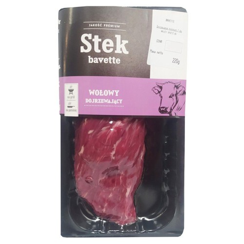 Stek bavette wołowy dojrzewający Stek Bavette na wagę ok. 300 g