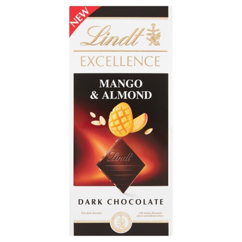 Excellence czekolada gorzka z mango i migdałami Lindt 100 g