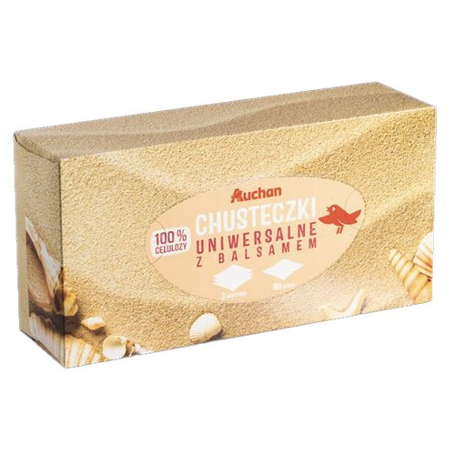 Chusteczki uniwersalne Auchan sztuka