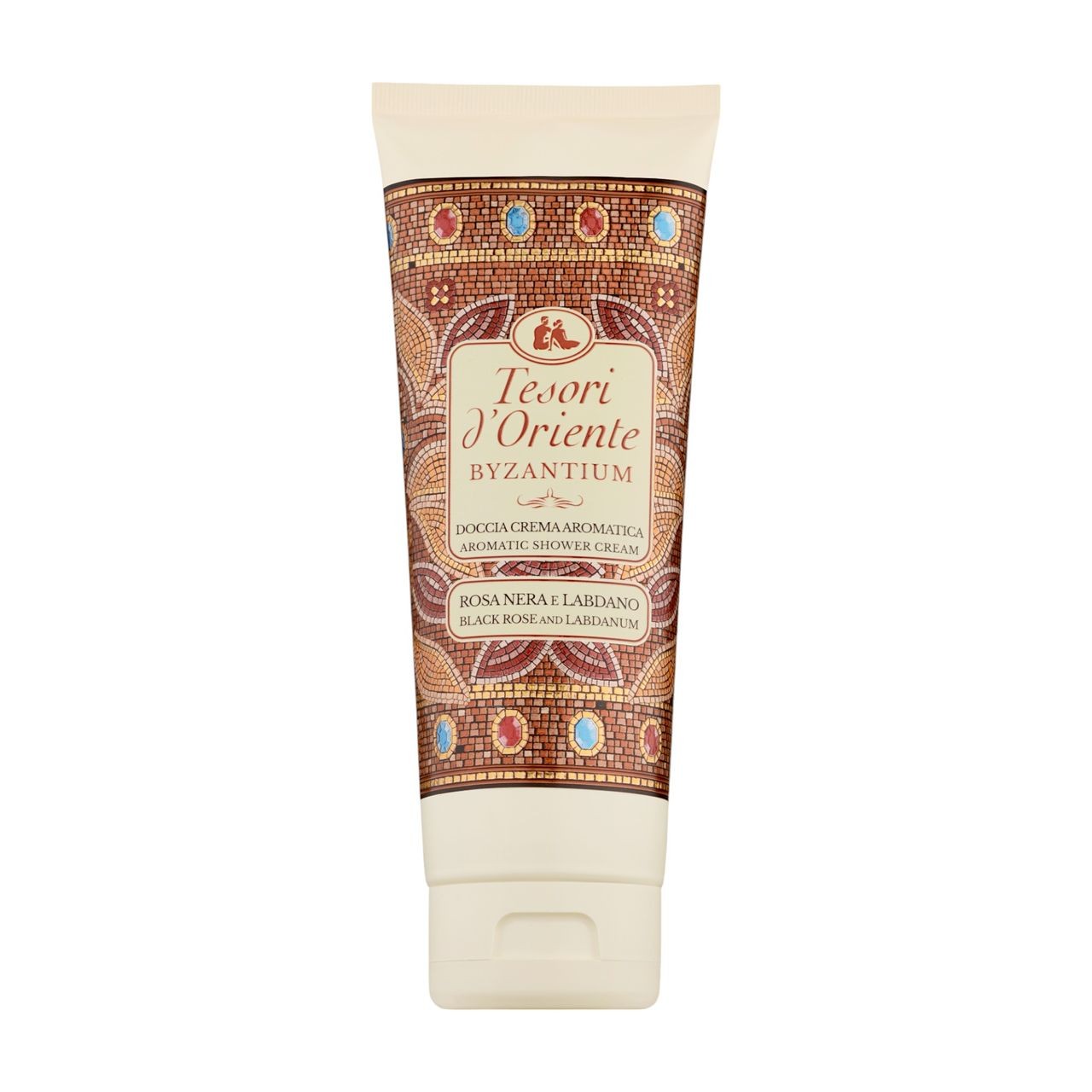 Kremowy żel pod prysznic Byzantium Czarna Róża i Labdanum Tesori d'Oriente 250 ml
