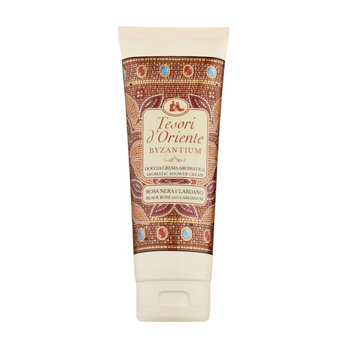 Kremowy żel pod prysznic Byzantium Czarna Róża i Labdanum Tesori d'Oriente 250 ml