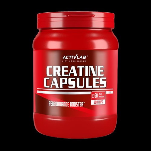 Kreatyna Creatine Capsules 300 kapsułek ACTIVLAB 750 ml