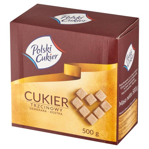 Cukier trzcinowy kostka Polski Cukier 500 g