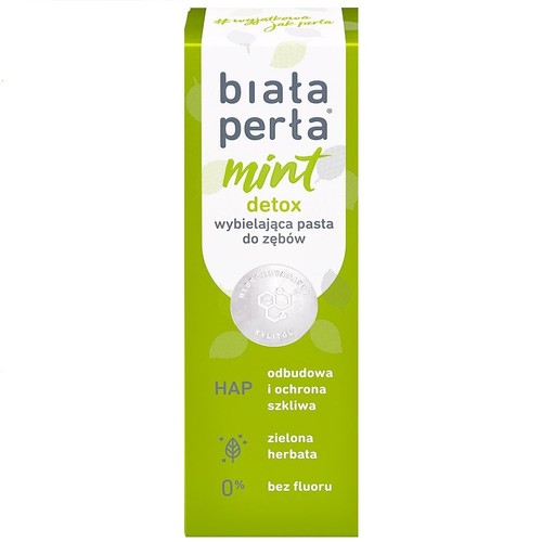 Pasta do zębów Mint detox Biała Perła 75 ml