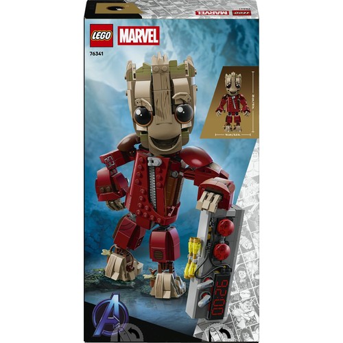 Zabawka Marvel Groot w stroju Ravagera 76341 LEGO 1 sztuka