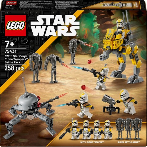 Star Wars klony z 327. korpusu galaktycznego 75431 LEGO 1 sztuka