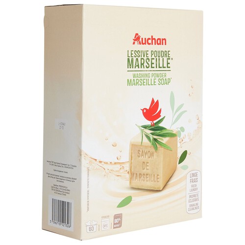 Savon de marseille Proszek do prania bielizny Auchan 3 kg