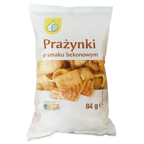 Prażynki o smaku bekonowym Auchan 84 g