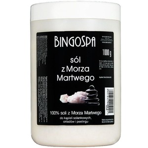 Sól do kąpieli 100% z Morza Martwego BINGOSPA 1000 g