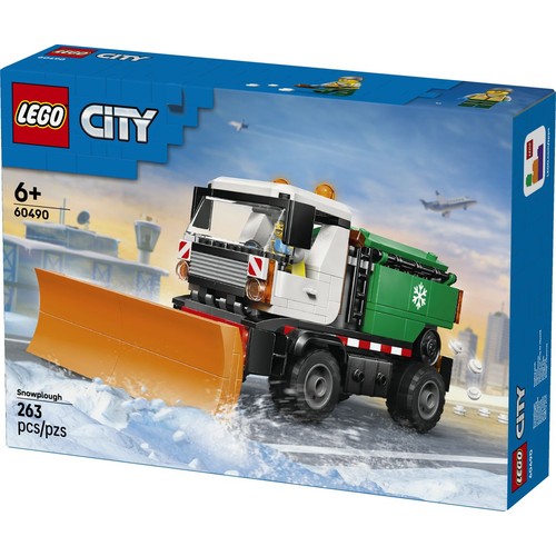 City Pług śnieżny 60490, zestaw z minifigurką LEGO 1 sztuka
