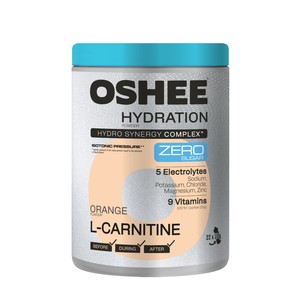 Izotonik Hydration Powder Zero Jar Orange+L-Carnitine OSHEE 330 g