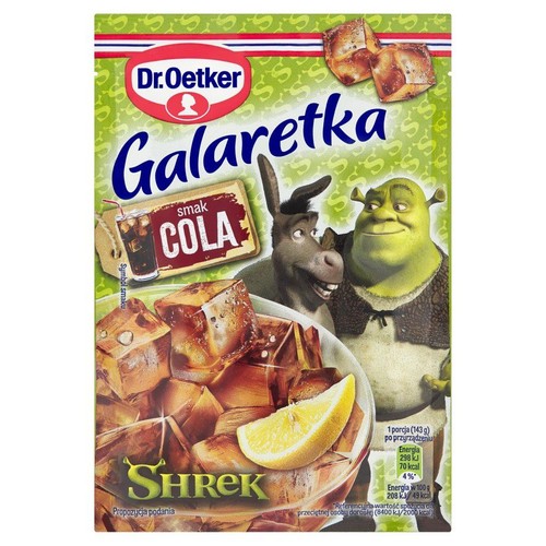 Galaretka o smaku cola Dr.Oetker 72 g