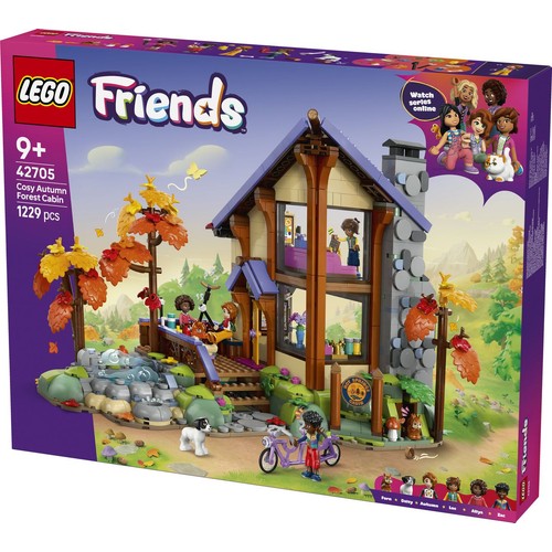 Friends Jesienna leśna chatka 42705 LEGO 1 sztuka