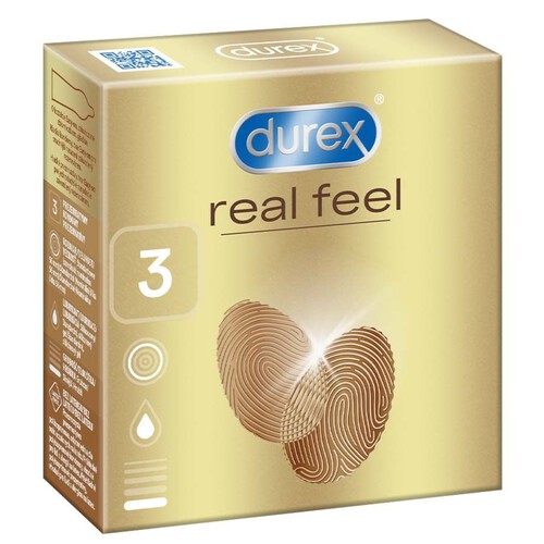 Realfeel Prezerwatywy  Durex 3 sztuki