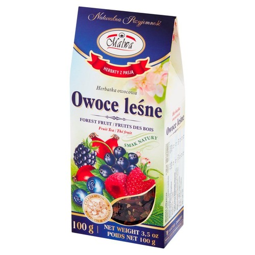 Herbata owocowa owoce leśne susz Malwa 100 g