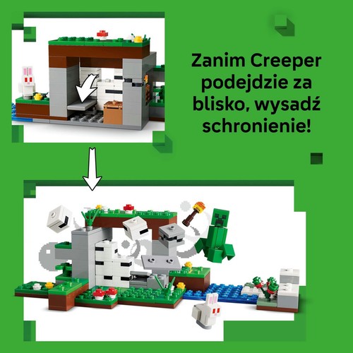 Minecraft Przetrwanie pierwszej nocy 21593 LEGO 1 sztuka