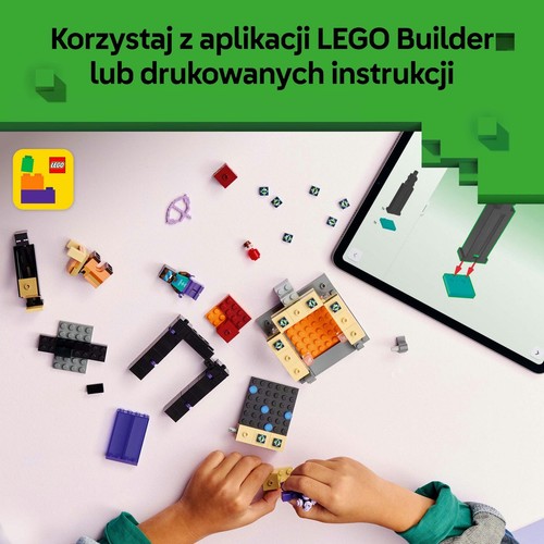 Minecraft® Podróż przez portal Netheru i Kresu 21584 LEGO 1 sztuka