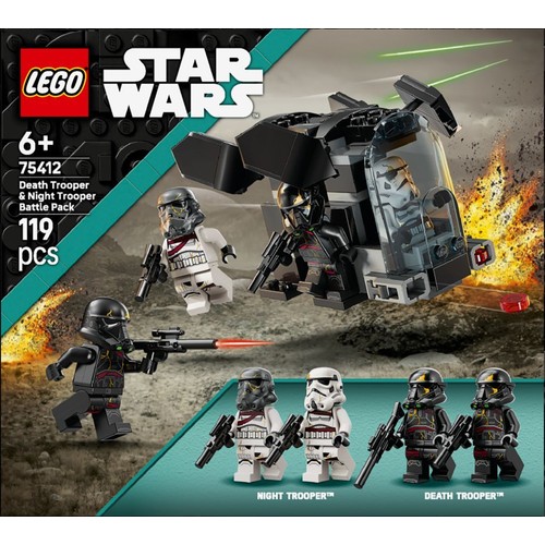 Star Wars Szturmowiec Śmierci i nocny szturmowiec — zestaw bitewny 75412 LEGO 1 sztuka