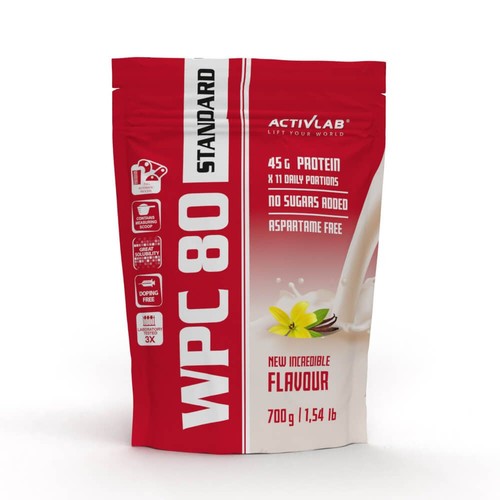 Odżywka białkowa WPC 80 Standard wanilia ACTIVLAB 700 g