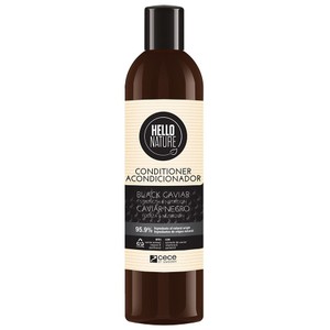 Odżywka do włosów z czarnym kawiorem HELLO NATURE 300 ml